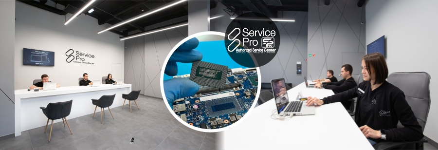 Замена северного моста (хаб) ноутбука в Днепре| ServicePro